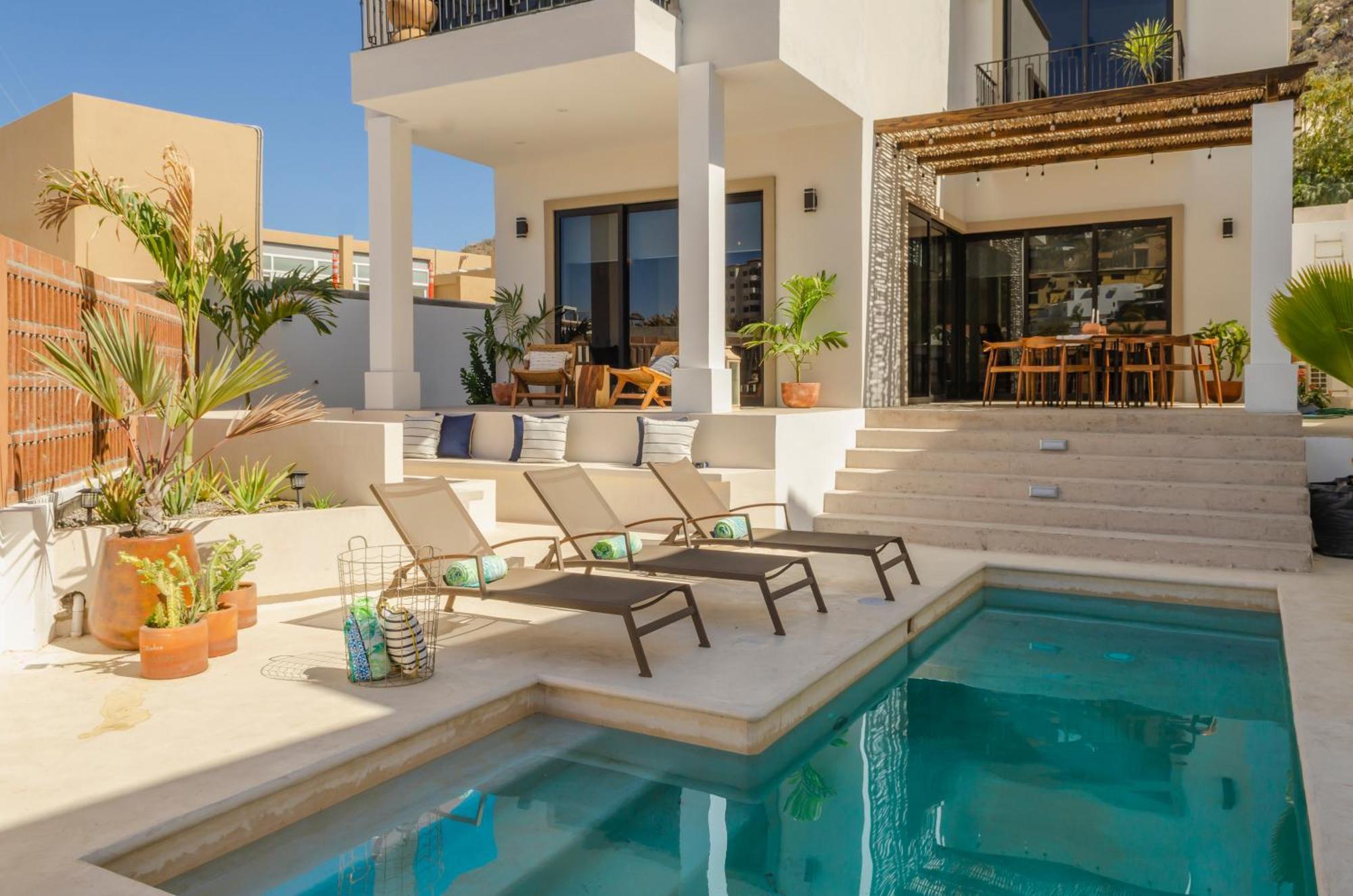 Casa Gallo, Heated Pool, Exclusive Beach & Great Location Cabo San Lucas Eksteriør billede